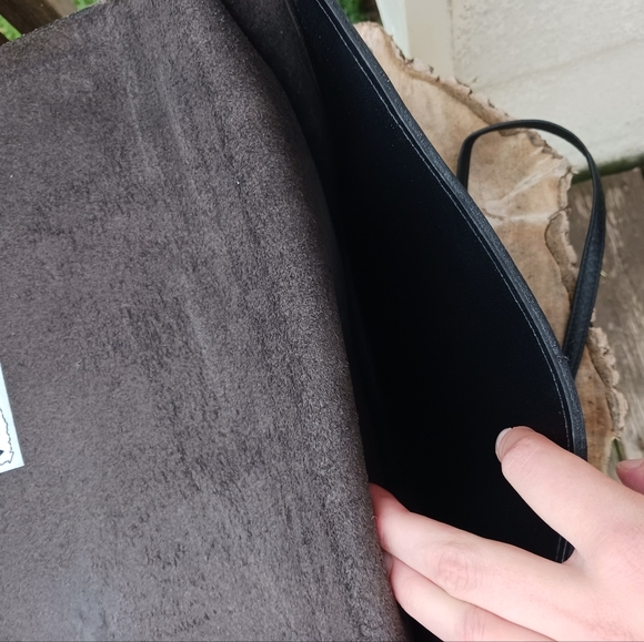 Roberto Vascon Womens Leather Crossbody Red/Gold Plaid Purse Vintage - Picture 2 of 10